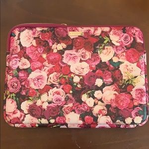 Kate Spade floral laptop sleeve